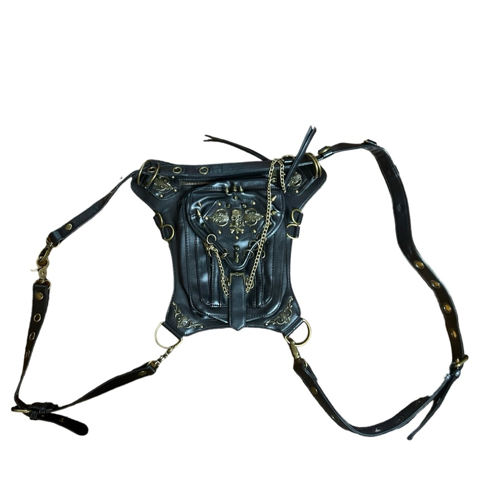 Y2K Skull grunge emo goth backpack